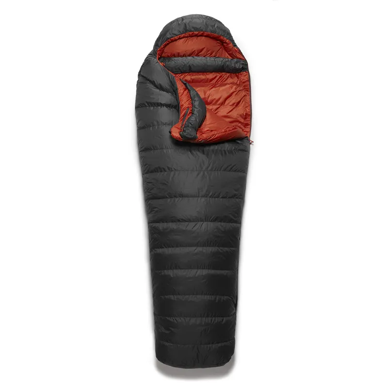 Rab Ascent 500 Extra Long Wide Sleeping Bag in Graphene